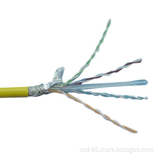 FTP Cat6 LAN Cable in Telecommunication with PVC Jacket, Suitable for Structure and Wiring
